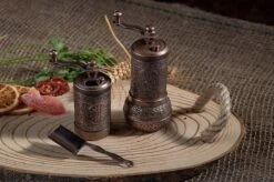 Zout En Pepermolen Set - Kruidenmolen - Pepermolen Molen - Pepermolen - Kruidenmolen - Zoutmolen - Koffiebonenmolen - Kruidenmolen Handleiding - (Antiek Koper) -Merkloos Winkel 1200x796 27