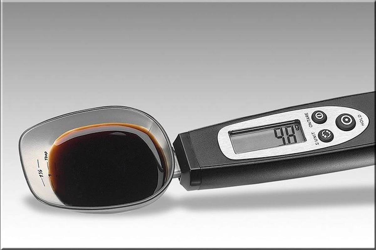 Sunartis - Lepelweegschaal - Weeglepel - Digitaal - Tot 300 Gram 3 Sunartis - Lepelweegschaal - Weeglepel - Digitaal - Tot 300 Gram - Afbeelding 3