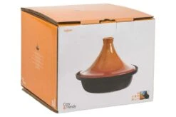 Cosy & Trendy Tajine Zwart / Oranje - Gietijzeren Schaal - Ø25cm - Geschikt Voor Inductie -Merkloos Winkel 1200x799 143