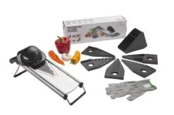 Saveur Royal® Premium V-Blade Mandoline Met EXTRA Snijbestendige Handschoen Met 5 Snijbladen- Julienne Snijder. Perfect Voor Het Snijden Van Voedsel, Fruit En Groenten. Keukensnijder Mandoline Snij Apparaat Groentesnijder -Merkloos Winkel 1200x799 157