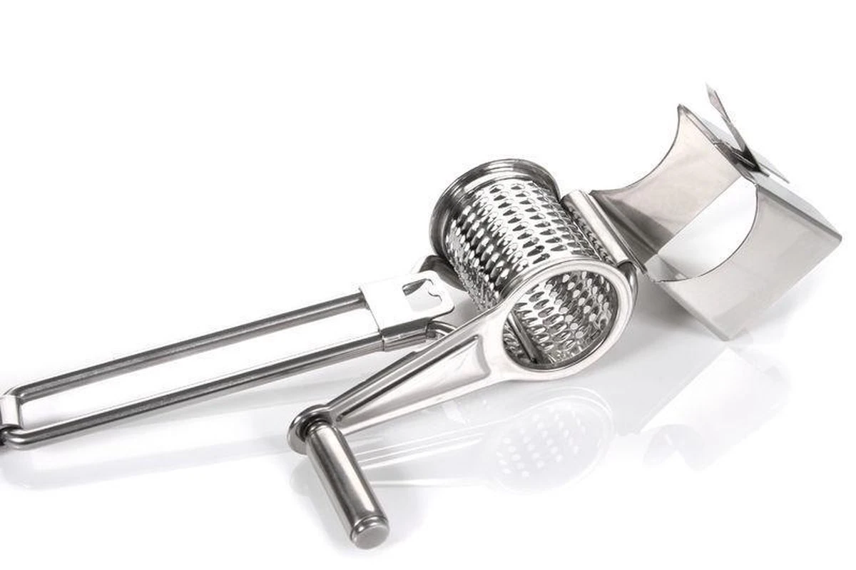 Boska Handrasp Molen Romano - Kaasrasp Molen - Voor Harde Kaas - 200x85x100 Mm 6 Boska Handrasp Molen Romano - Kaasrasp Molen - Voor Harde Kaas - 200x85x100 Mm - Afbeelding 6