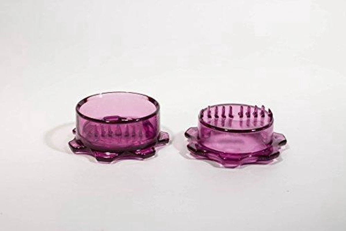 Garlicmaster Knoflookpers - Ook Voor Kruiden En Noten - Paars 2 Garlicmaster Knoflookpers - Ook Voor Kruiden En Noten - Paars - Afbeelding 2