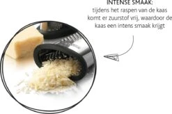 Boska Trio Formaggio - Tafelrasp Met 3 Raspmethodes - Multifunctioneel - Zilver/Zwart -Merkloos Winkel 1200x799 179
