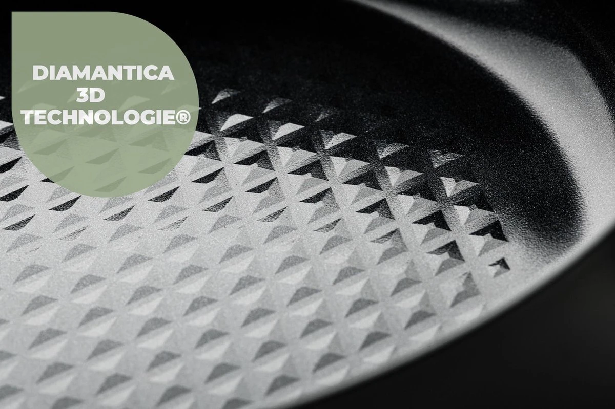 ISENVI Victoria Forged Keramische Koekenpan 24 CM - RVS Greep 4 ISENVI Victoria Forged Keramische Koekenpan 24 CM - RVS Greep - Afbeelding 4