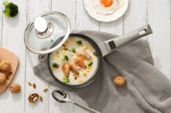 Swiss Pro+ | Set 14 Delige Pannenset | Inductie - Pannensets - Glazen Deksel - Met Afneembare Handgreep - Marmeren Interieur -PFAS-vrij | Grey / Silver -Merkloos Winkel 1200x799 45