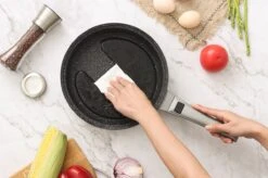 Swiss Pro+ | Set 14 Delige Pannenset | Inductie - Pannensets - Glazen Deksel - Met Afneembare Handgreep - Marmeren Interieur -PFAS-vrij | Grey / Silver -Merkloos Winkel 1200x799 46