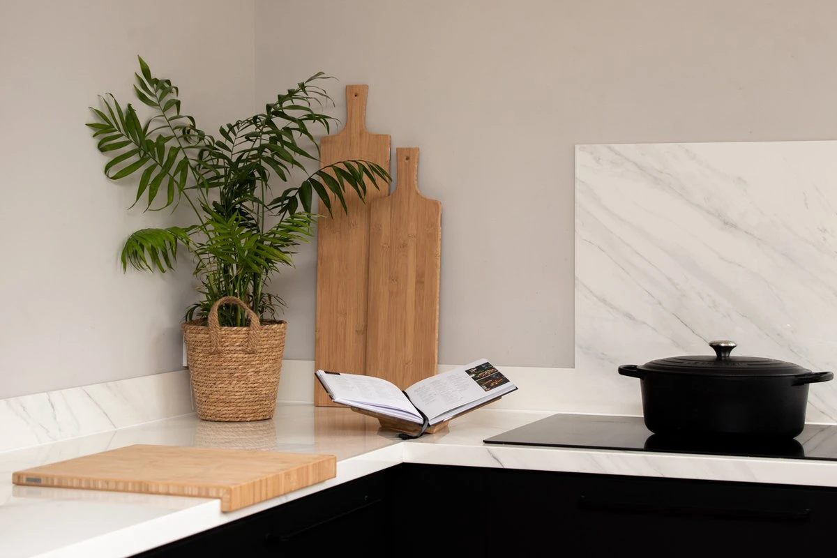 FUNXY-Aanrecht Snijplank - Handgemaakt - Bamboe - Snijplank - Keuken 2 FUNXY-Aanrecht Snijplank - Handgemaakt - Bamboe - Snijplank - Keuken - Afbeelding 2