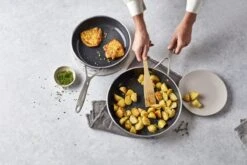 Demeyere Alu Industry 3 Koekenpannenset - Inductie - Pannenset 24 Cm + 28 Cm - Ceraforce Antikleeflaag - PTFE-vrij -Merkloos Winkel 1200x800 43