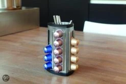 Brabantia Capsulehouder - Met Uitneembaar Bakje - Matt Steel - Geschikt Voor Nespresso Cups -Merkloos Winkel 1200x800 476