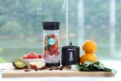 Blend !T Draagbare Mini Blender To Go - Portable Smoothie Maker - Draadloos - USB-oplaadbaar - 500 ML - Zwart -Merkloos Winkel 1200x800 482