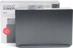 Joseph Joseph Index Snijplanken Set Met Houder - Grijs/Zwart - Set Van 4 Stuks -Merkloos Winkel 1200x801 20