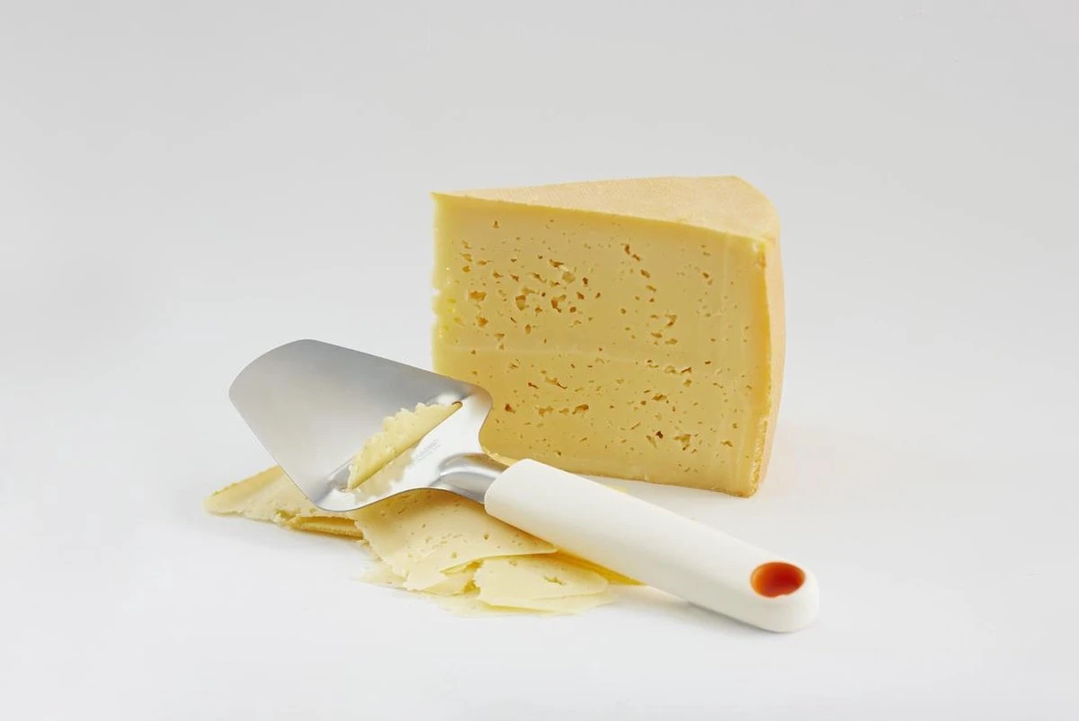 Fiskars Kaasschaaf - Wit - Roestvrijstaal 2 Fiskars Kaasschaaf - Wit - Roestvrijstaal - Afbeelding 2