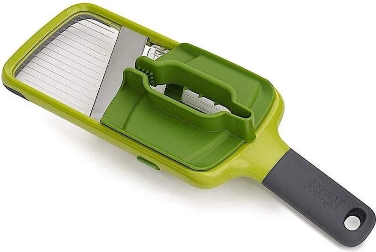 Mandoline En Rasp Set, Geel/Groen, RVS - Joseph Joseph | Go-to 3 Mandoline En Rasp Set, Geel/Groen, RVS - Joseph Joseph | Go-to - Afbeelding 3