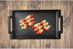 Eurolux Teppanyaki Plaat Met Grepen - 41 X 24 X 2.5 Cm - Zwart - Aluminium - Geschikt Voor Alle Warmtebronnen -Merkloos Winkel 1200x809 1
