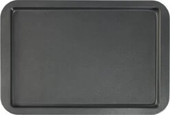 Platte Bakvorm Bakplaat Rechthoekig 33cmx23x2cm | Anti-aanbak Bakplaat Medium