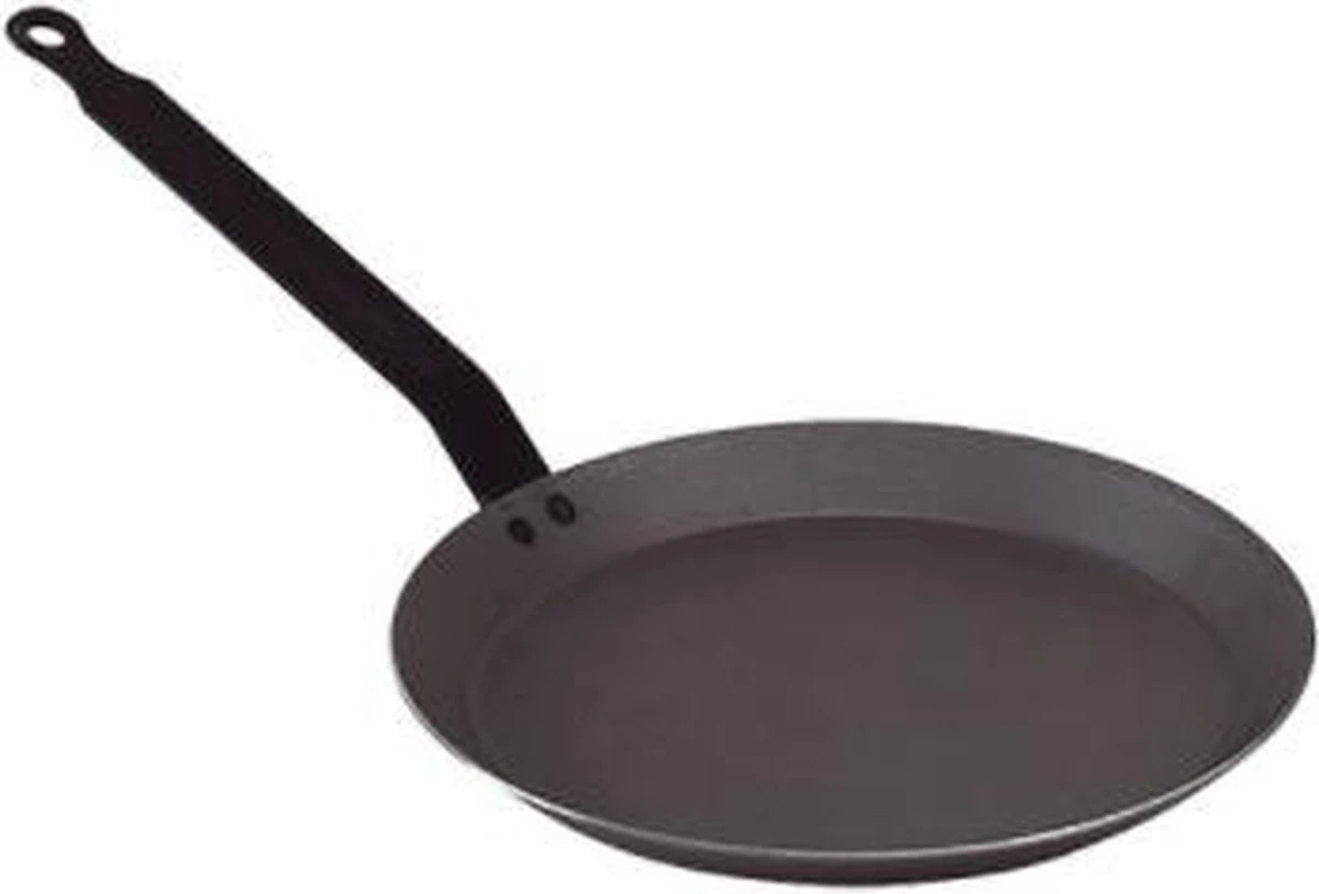De Buyer Carbone Plus Crêpe- En Pannenkoekenpan - Ø 26cm - Plaatstaal 4 De Buyer Carbone Plus Crêpe- En Pannenkoekenpan - Ø 26cm - Plaatstaal - Afbeelding 4