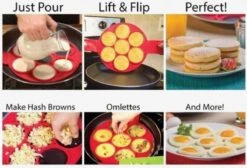 Merkloos Pannenkoeken Maker – Siliconen Bakvorm – Pannenkoek Vorm -Merkloos Winkel 1200x818 9