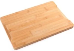 Snijplank Van Bamboe Met Sapgeul - Cutting Board - Hakblok - Groot Formaat - Luxe Design - Hout - 37x25x2cm -Merkloos Winkel 1200x819 10