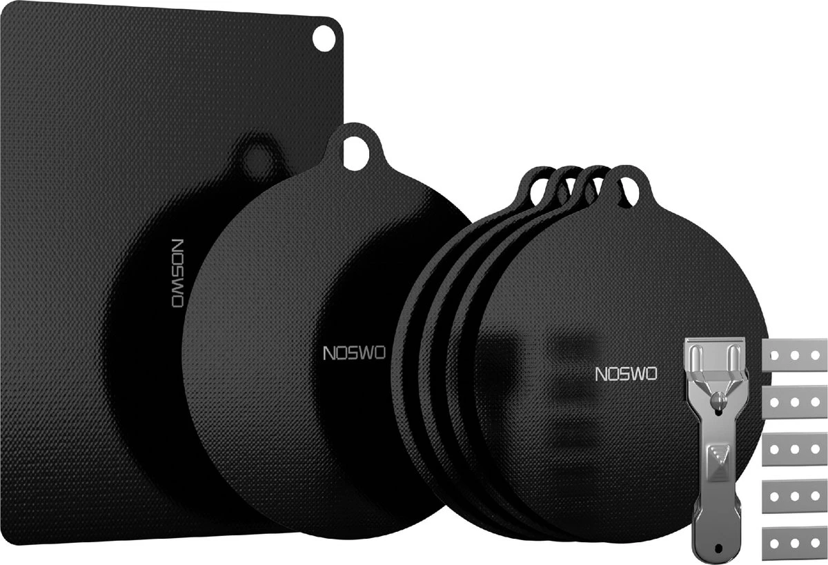 Noswo Inductie Beschermer - Set Van 6 Inclusief Schraper - Voor Elk Formaat - Hittebestendig Tot 250 ºC - Inductie Afdekplaat - Inductie Mat - Panbeschermers - Onderzetter - Rond 1 Noswo Inductie Beschermer - Set Van 6 Inclusief Schraper - Voor Elk Formaat - Hittebestendig Tot 250 ºC - Inductie Afdekplaat - Inductie Mat - Panbeschermers - Onderzetter - Rond