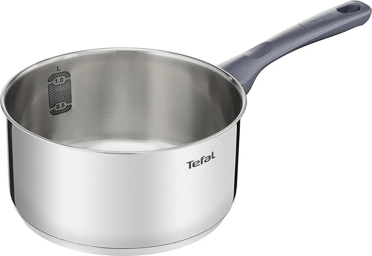 Tefal Steelpan 16 Cm - Saucepan - Melkpan 1,5 Ltr 1 Tefal Steelpan 16 Cm - Saucepan - Melkpan 1,5 Ltr