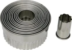 BrandNewCake Uitstekers Rond Gekarteld 12-delig