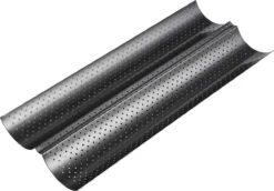 Feelino Stokbrood Bakvorm - Broodvorm - 2 Stokbroden - Stokbroodvorm - Geperforeerd - Baguettes - Baguetteplaat - Antiaanbaklaag -Merkloos Winkel 1200x837 6