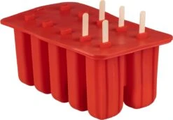 Sareva IJsjesmaker - 10 Ijsjes - Rood - Siliconen -Merkloos Winkel 1200x838 7