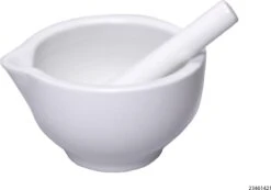 Svenska Living Vijzel Met Stamper - Wit - Keramiek - D8 Cm -Merkloos Winkel 1200x840 8