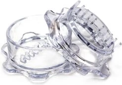 Knoflook Twister - Knoflookpers - Knoflookpers/gemberpers - Kruidenmolen - Wit - Transparant - Nieuw Model 2022!