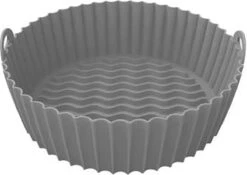 Airfryer Geschikte Siliconen Bakje - ⌀ 20 - Alternatief Bakpapier - Bak Mandje - Accesoires