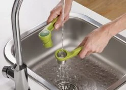 Joseph Joseph Helix Knoflookpers - 17,6 X 4,6 X 5,8 Cm - Groen -Merkloos Winkel 1200x860 2