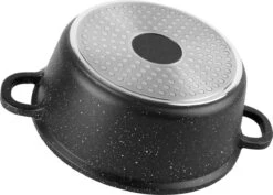 Cheffinger Steelpan Set 6-delig - 20-24-28cm - Zwart -Merkloos Winkel 1200x860