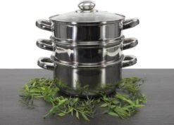 Merkloos Imperial Kitchen Stoompan - 20 Cm - 3 Delig - 21 X 26cm -Merkloos Winkel 1200x864 10