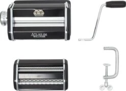 Marcato Atlas 150 Wellness Color Pastamachine - Zwart -Merkloos Winkel 1200x867 11
