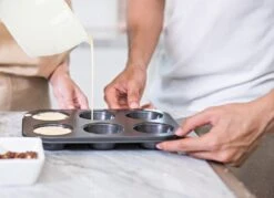 Alpina Set 3x Mengkom Met Deksel - Beslagkommen - Inhoud 1.2, 2 En 3.4 Liter - Grijs/ Wit -Merkloos Winkel 1200x870 14