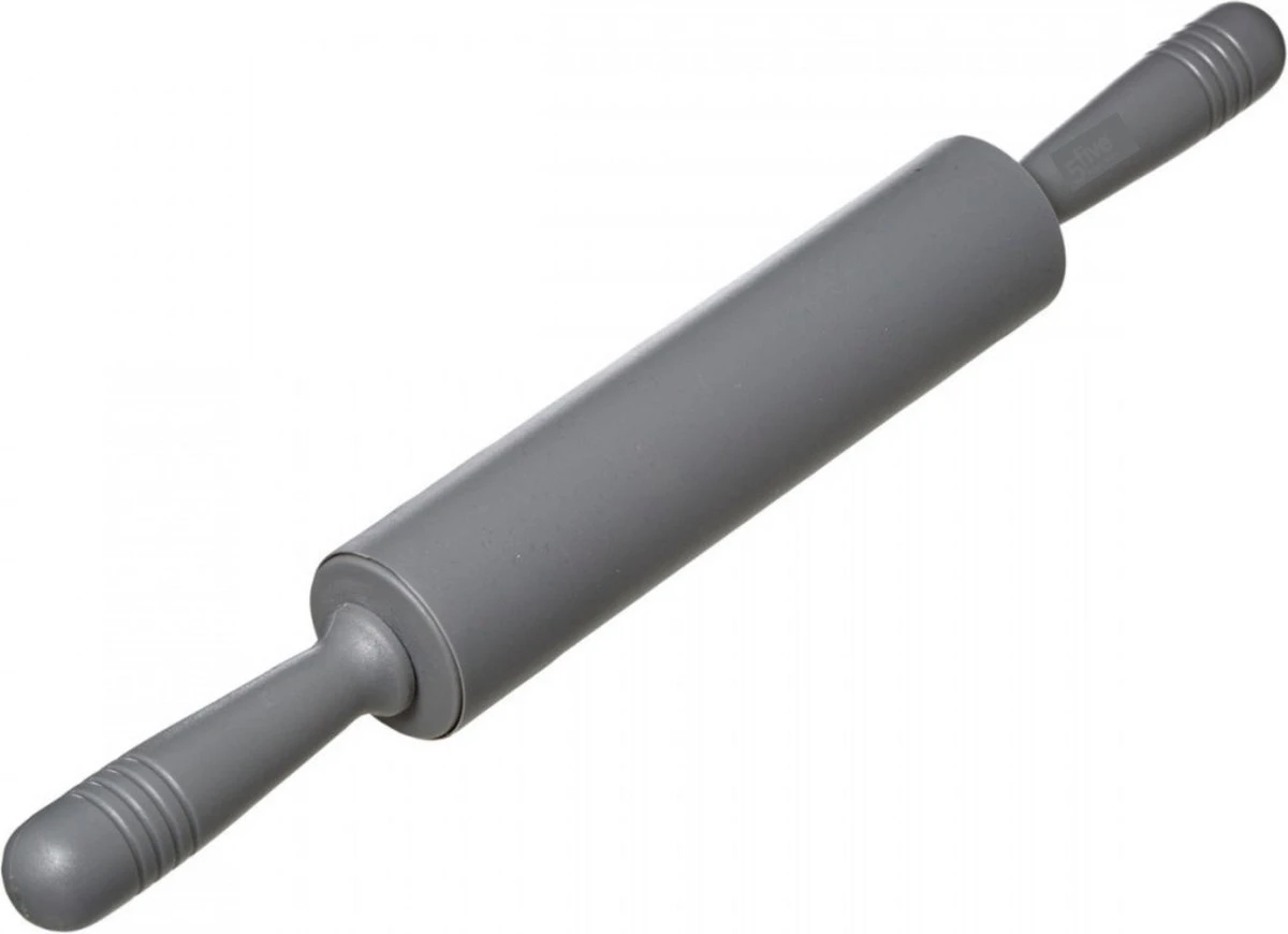 Orange85 Siliconen Deegroller - Antikleef - 47x5,4x5,4 Cm - Taupe - Koekjes Bakken - Kookgerei 1 Orange85 Siliconen Deegroller - Antikleef - 47x5,4x5,4 Cm - Taupe - Koekjes Bakken - Kookgerei