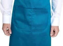 KARIBAN Keukenschort - "Master Chef" - Zwart - Blanco - 75 X 85 Cm -Merkloos Winkel 1200x872