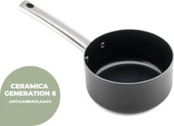 ISENVI Murray Keramische Sauspan 16 CM - RVS Greep 13 ISENVI Murray Keramische Sauspan 16 CM - RVS Greep -Merkloos Winkel 1200x873 2