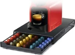 Luxe Capsule Houder Met Lade - Nespresso Koffie Pad En Cups Houder - 60 Stuks