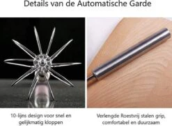 LOUZIR Semi Automatische Garde Van Roestvrij Staal - Beslag Klopper - Staafmixer - Mixer - Zilver -Merkloos Winkel 1200x882 15