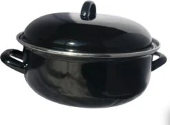 CasaLupo Emaille Braadpan Cooking - ø 26 Cm / 5 Liter 12 CasaLupo Emaille Braadpan Cooking - ø 26 Cm / 5 Liter -Merkloos Winkel 1200x884 4