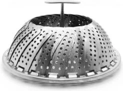 RVS Stoomrek- Stoommand Pan- Groentenstomer - Verstelbaar - Stoominzet - Stoombloem- Steamer Basket- Voor Groenten/vegetables 23 RVS Stoomrek- Stoommand Pan- Groentenstomer - Verstelbaar - Stoominzet - Stoombloem- Steamer Basket- Voor Groenten/vegetables -Merkloos Winkel 1200x886 9