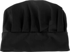 Merkloos Koksmuts Volwassenen - Koken - Muts - Chefkok Kostuum - Zwart -Merkloos Winkel 1200x888