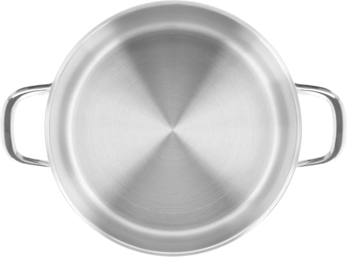 Demeyere Classico 3 Soeppan - Met Deksel - Inductie - 24 Cm - 7L 2 Demeyere Classico 3 Soeppan - Met Deksel - Inductie - 24 Cm - 7L - Afbeelding 2