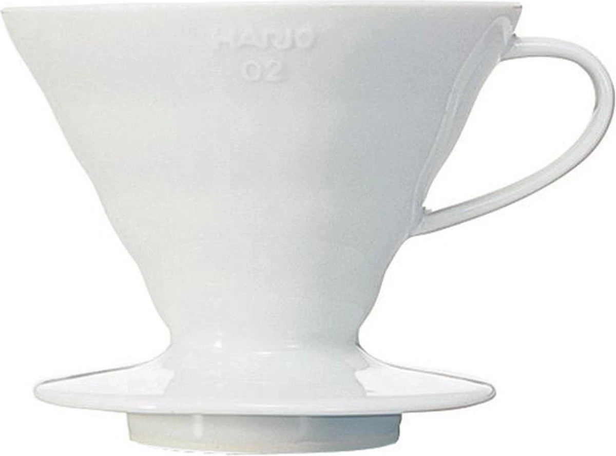 Hario Dripper V60-02 Keramiek - Wit 6 Hario Dripper V60-02 Keramiek - Wit - Afbeelding 6