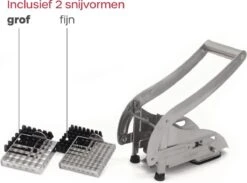 Culidor Frietsnijder - Patatsnijder - Fritessnijder - RVS - 2 Snijvormen 9 Culidor Frietsnijder - Patatsnijder - Fritessnijder - RVS - 2 Snijvormen -Merkloos Winkel 1200x890 6