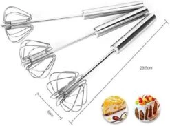 LOUZIR Semi Automatische Garde Van Roestvrij Staal - Beslag Klopper - Staafmixer - Mixer - Zilver -Merkloos Winkel 1200x891 6