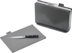 Joseph Joseph Index Snijplanken Set Met Houder - Grijs/Zwart - Set Van 4 Stuks -Merkloos Winkel 1200x893 2