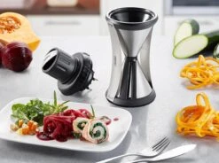 GEFU Spirelli XL Spiraalsnijder - RVS - Vaatwasmachinebestendig 11 GEFU Spirelli XL Spiraalsnijder - RVS - Vaatwasmachinebestendig -Merkloos Winkel 1200x893 4