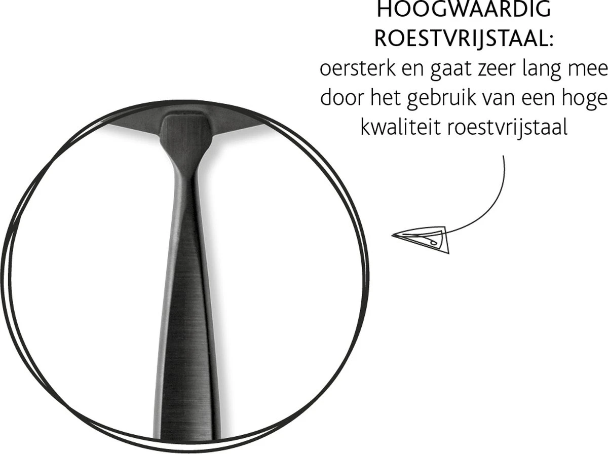 Boska Kaasschaaf Monaco+ Dark - Design Kaasschaaf - Kaasschaaf Voor Harde Kaas - Kaasschaaf Donker - RVS - Vaatwasserbestendige Kaasschaaf - Cadeautip - Keukengerei - Keuken Accessoires - 10 Jaar Garantie 2 Boska Kaasschaaf Monaco+ Dark - Design Kaasschaaf - Kaasschaaf Voor Harde Kaas - Kaasschaaf Donker - RVS - Vaatwasserbestendige Kaasschaaf - Cadeautip - Keukengerei - Keuken Accessoires - 10 Jaar Garantie - Afbeelding 2